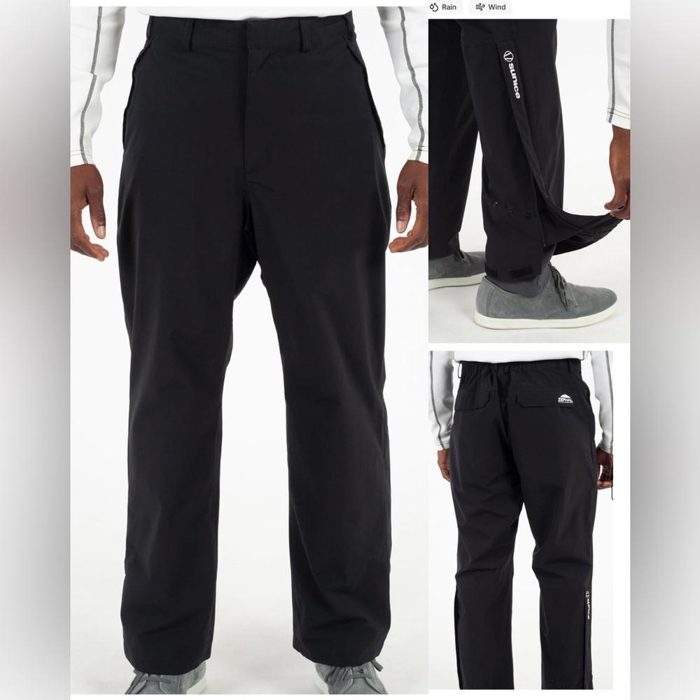 Sunice Men’s Richard Zephal FlexTech Waterproof Rain Pant , XL